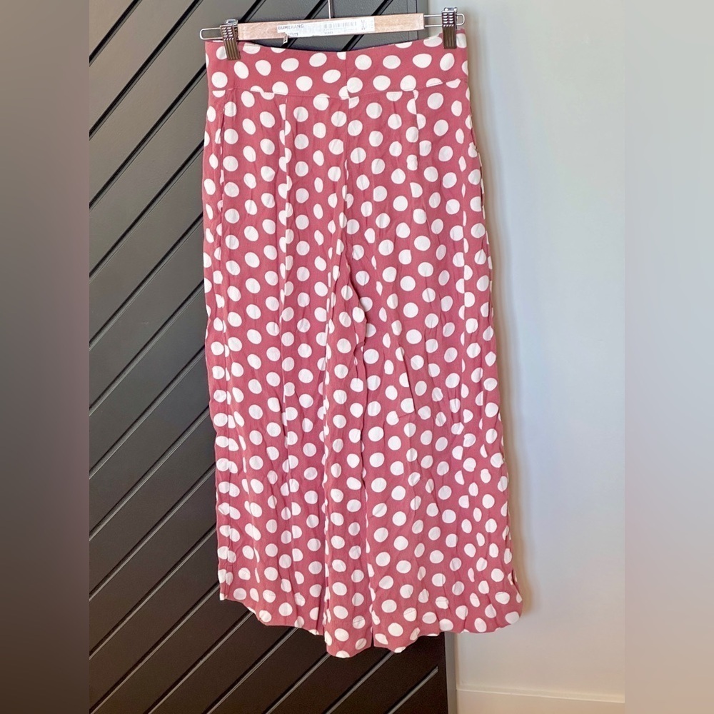 House of Harlow x Revolve polka dot culottes pants. Size S. - Picture 3 of 5